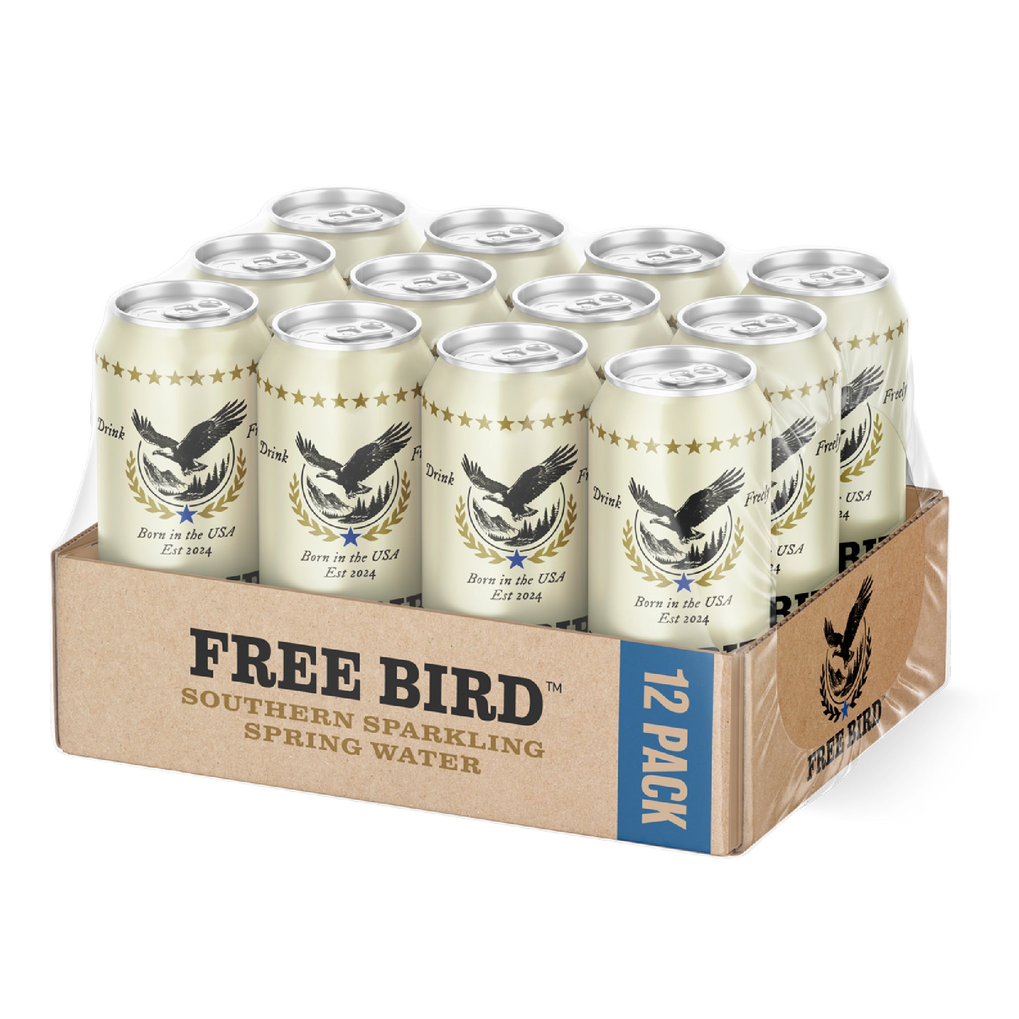 12-Pack Southern SPARKLING Spring Water