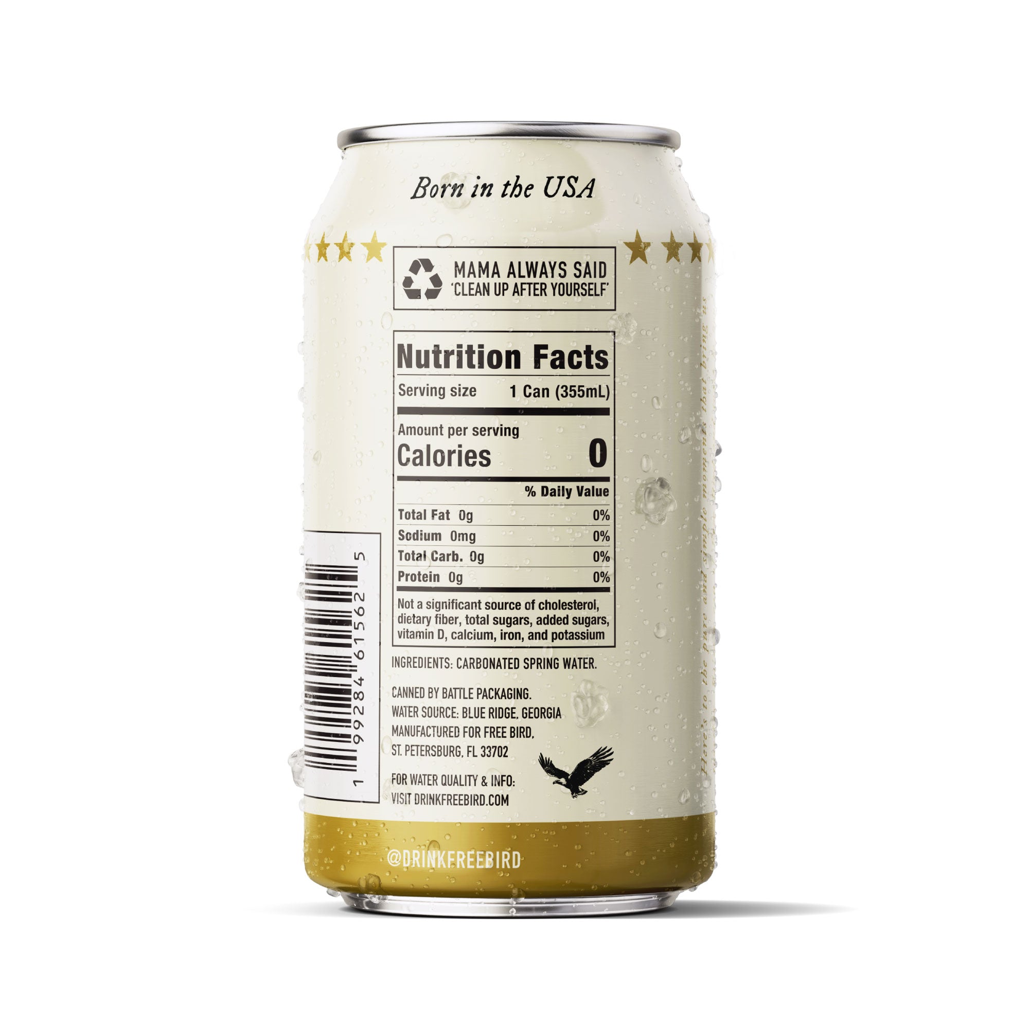 12oz 12-Pack Southern SPARKLING Spring Water