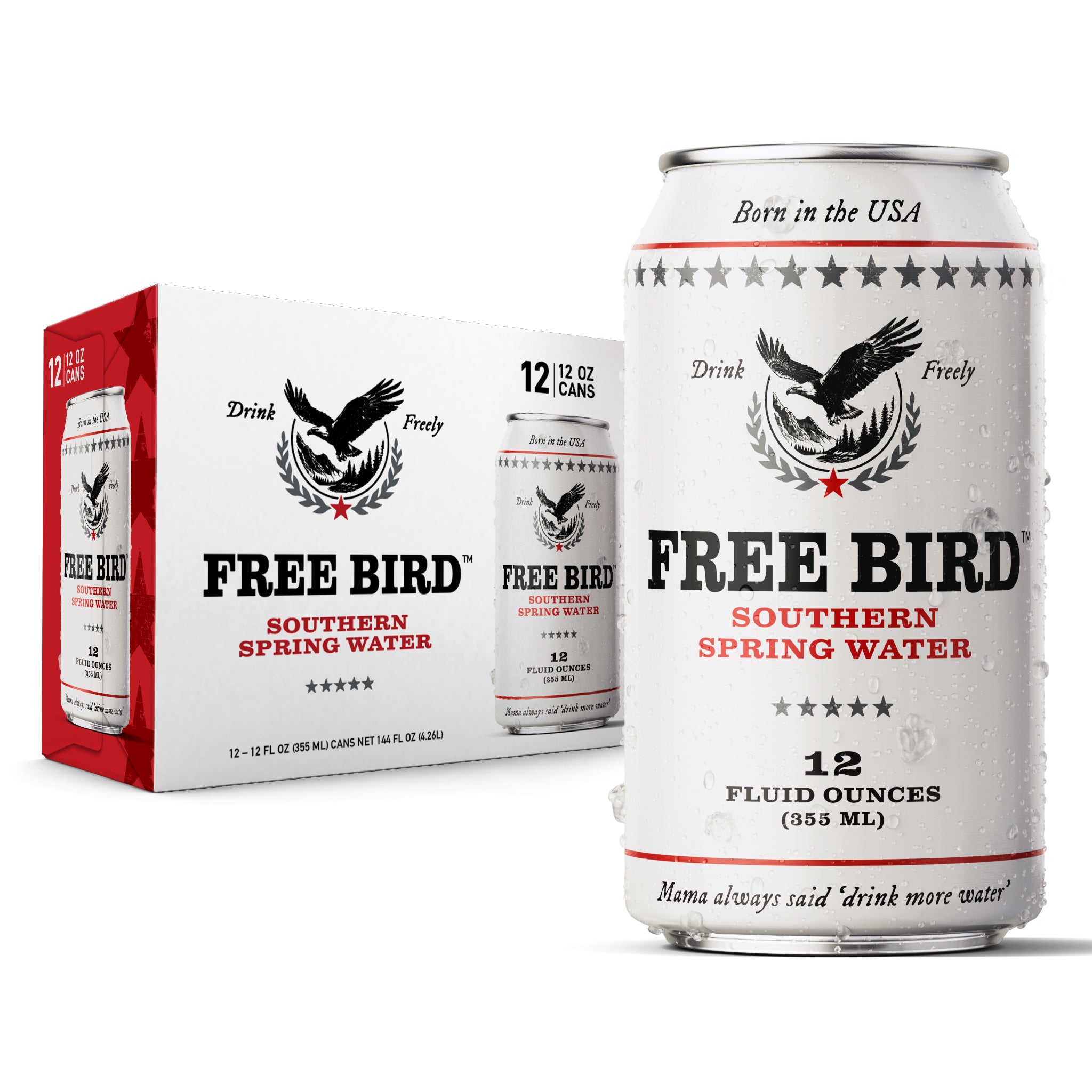 12oz 12-Pack Southern STILL Spring Water